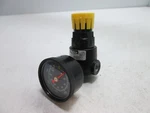 Parker 14R018FC Regulator With 0-160PSI Gauge, Ports: 1/8" Npt, Rating: 300PSI. Fixed Price $24.00.