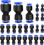 20PCS Reducer Push To Connect Fittings Sizes 1/4" X 3/8" 5/16" 1/8"OD Quick. Fixed Price $17.80.