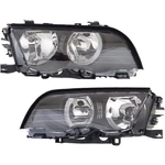 Left & Right Side Headlight For Bmw 323I 1999-2000 Halogen W/ Bulbs Sedan/wagon. Fixed Price $164.33.