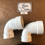 Reducing Closet Bend (hub X Hub) 72834 Genova Products #35. Fixed Price $25.00.