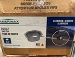Amerimax 1.5 In. H W 2 Metallic Aluminum K Outlet - Case Of 30. Fixed Price $42.25.