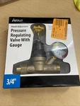 3/4 In. Bronze Double Union Pex-b Water Pressure Regulator With Gauge. Fixed Price $65.00.