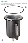 Parker BK605WB Zinc Bowl With Sight Glass For F602 Filters. B008483ML4. Fixed Price $25.00.
