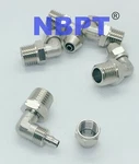 Barbed Compression Fitting No Ferrule 1/4 Tube OD-1/8 Npt, 5 Pcs. Fixed Price $7.95.