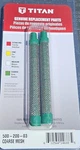 Titan 500-200-03 Filter Airless Spray Gun Coarse 30 Mesh Green New Pack. Fixed Price $14.47.