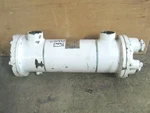 Taisei Kogyo FCF-226-2 13 1/2" 4" Steel Fixed Tube Plate Compact Oil Cooler. Fixed Price $150.00.