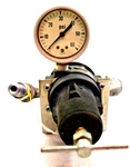Speedaire 4Z027 Filter Regulator With Usg Guage And Quick Disconnects. Fixed Price $42.50.