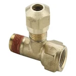 Parker VS271NTA-8-8 Tee, Brass, COMP1/2", MNPT1/2",. Fixed Price $26.45.