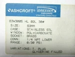 New Ashcroft 63W3005-HL-02L-30 Pressure Gauge 63W3005HL02L30. Fixed Price $25.00.
