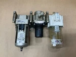 Smc AR40K-04-X465A Regulator W/ AF40-04 & AL40-04-A Filters #44A91PR2. Fixed Price $40.00.