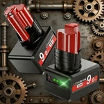 2PCS For Milwaukee 12V 2313-20 2313-21 M12 9.0AH Battery With Led Indicator. Fixed Price $45.99.