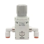 Smc IRV10-LN07 Vacuum Regulator, -100 -1.3KPA, 1/4IN Elbow, 240L/MIN Max Flow. Fixed Price $84.00.