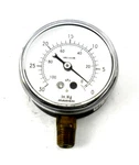Marsh 30 In Hg Vac Psi Pressure Gauge 2.5" Diameter 1/4" Npt Bottom Connect. Fixed Price $24.99.