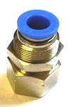 10PC Mettleair Mtmf 6-02 Push To Connect Straight Bulkhead Female Fitting, Mm. Fixed Price $31.49.