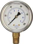 New Stainless Steel Liquid Filled Pressure Wog Gauge. Fixed Price $22.42.