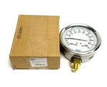 Wika 9699061 Liquid Filled Hydraulic Gauge 100 Psi, 4" Face Dia, Lower Mount. Fixed Price $94.99.