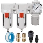 Nanpu DFR-04 1/2" Npt Air Drying System Double Filters, Pressure Regul. Fixed Price $49.95.