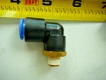 Lot Of 5 Smc Push Connect 10MM Tube X 1/8" Npt 90 Elbow Fittings. Fixed Price $12.99.