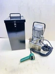 Burndy Y10AC-4 Hydraulic Electric Pump Fluid Filling 10K Psi + Greenlee Pendant. Fixed Price $699.99.