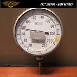 Weksler Dial Temperature Gauge 20-240 F Sensor Thermometer 5" Adjustable Mount. Fixed Price $20.00.