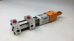 Welker WCP-001-25 Used Shot Pin Pneumatic Actuator WPA-24-23 Bore 40MM Stk 25MM. Fixed Price $92.50.