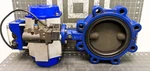 DN150 Crane Butterfly Valve With Revo Pneumatic Controller Working Pull Z5F#1. Fixed Price $260.00.