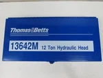 Thomas & Betts 13642M 12 Ton Hydraulic Crimping Head - Steel Carrying Case Only. Fixed Price $95.00.