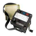 Aemc 6503 (2126.52) Analog Hand-cranked Megohmmeter, 1000V, 5000 Mohms. Fixed Price $646.00.