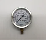 300PSI Pressure Gauge 1/2" Dial Non Magnetic Stainless Steel #brc W-101 Fire. Fixed Price $15.00.