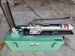 Ametek TQ-110 Hydraulic Deadweight Pressure Pump With Piston, Carrier, Manifold. Fixed Price $749.00.