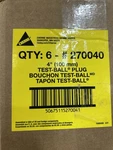 Cherne Industries Incorporated 4-INCH Test-ball Plug 270040. Fixed Price $21.95.