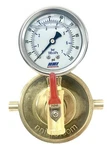 Nni 2-1/2" Nst Fire Hydrant Static Pressure Gauge 100 Psi & 3 Way Bleeder Valve. Fixed Price $139.95.