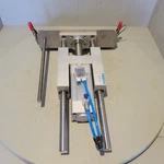 Festo Pneumatic Cylinder Assembly, FENG-50-150-KF, DSBC--50-150-PPSA-N3. Fixed Price $522.50.