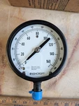 Ashcroft 45-1010A-04L-160 Pressure Gauge 4-1/2 In 0-160 Psi Npt Lower New. Fixed Price $40.00.