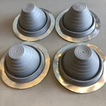 Qty 4 Universal Master 2.75" To Metal Roof Pipe Boot Flashing By Aztec. Fixed Price $29.95.