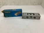 Festo Pneumatic 5801 CAS-1/2 Sub Base. Fixed Price $25.00.