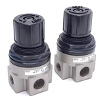 Lot Of Smc NAR111-N01-X247 Regulator, 3-PORT, 1/8IN Npt, 150PSIG (1.0MPA). Fixed Price $30.00.