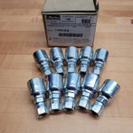 Lot Of 10-PARKER11243-6-6 3/8" Hose X Male Parkrimp Rigid Hydraulic Fitting. Fixed Price $69.99.