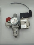 Smc NAV2000-N02-5DZ Soft Start Valve, AW20-N02-CZ-B Filter Regulator W/ Gauge. Fixed Price $55.00.