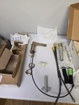 Delta 3574 Two Handle Bathroom Faucet Widespread Champagne Bronze - Open Box. Fixed Price $249.00.