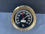 Rare Vintage Ashcroft 1850 Usa Brass Pressure Gauge 6.75" Steampunk. Fixed Price $75.00.