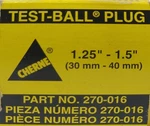 Cherne 270-016 A&m Industrial 34677 Test Ball Plug 1.25"-1.5" 30MM-40MM. Fixed Price $18.00.