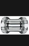 Keeney-new Double Slip 1-1/4 In. Chrome-plated Brass Straight Coupling. Fixed Price $18.97.