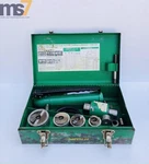 Greenlee 7506 Heavy Duty Slug Splitter Hydraulic Knockout Punch Set W/5 Die. Fixed Price $699.00.