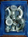 Lot 6 Eaton Aeroquip 500024-24S 90 Degree Split Flange Elbows Jic Free Shipping. Fixed Price $251.99.