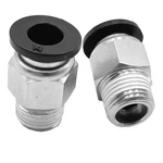 Utah Pneumatic 1/4" Push To Connect Fittings Npt Male Straight Union,.... Fixed Price $18.05.