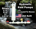 Hydraulic Ram Pump. Fixed Price $175.00.
