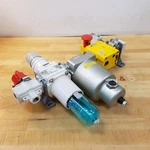 Smc Pneumatic Assembly, Includes: AVL5000-F06, AM550C-F06-T, AW60K-F06-6-B New. Fixed Price $299.24.