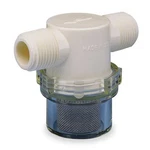 Ron-vik Line Strainer,low PROFILE,1/4",MNPT 7221290 Nylon White. Fixed Price $27.26.