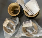 Lot Of Closet Spud C27-125 C74 1-1/4" Brass Jones Stephens Corp/plumbing Pro. Fixed Price $48.00.